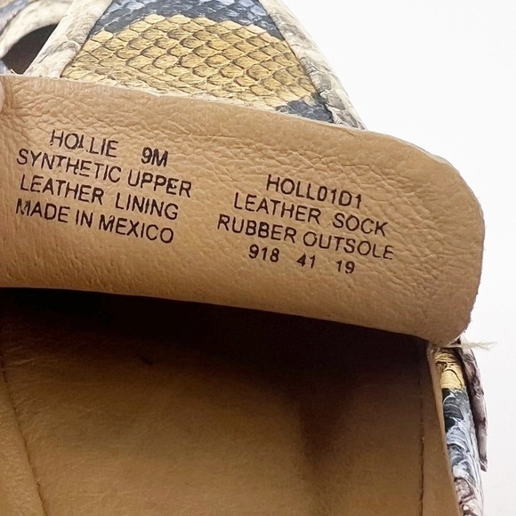 ✅ Steven By Steve Madden Hollie Snake Print Loafer SIZE 9 - Picture 6 of 9